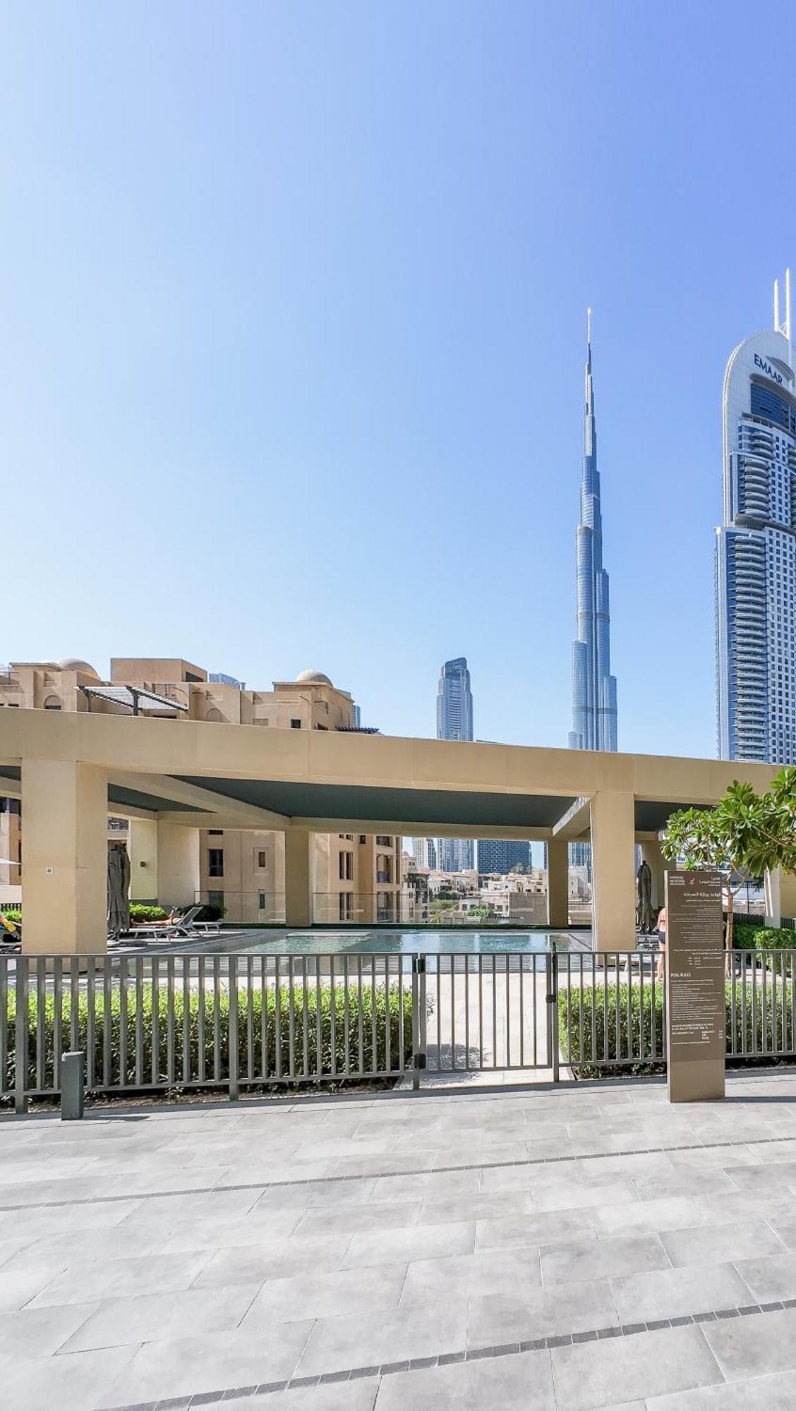 Appartement Elegant 2Br In Burj Royale à Dubaï Extérieur photo